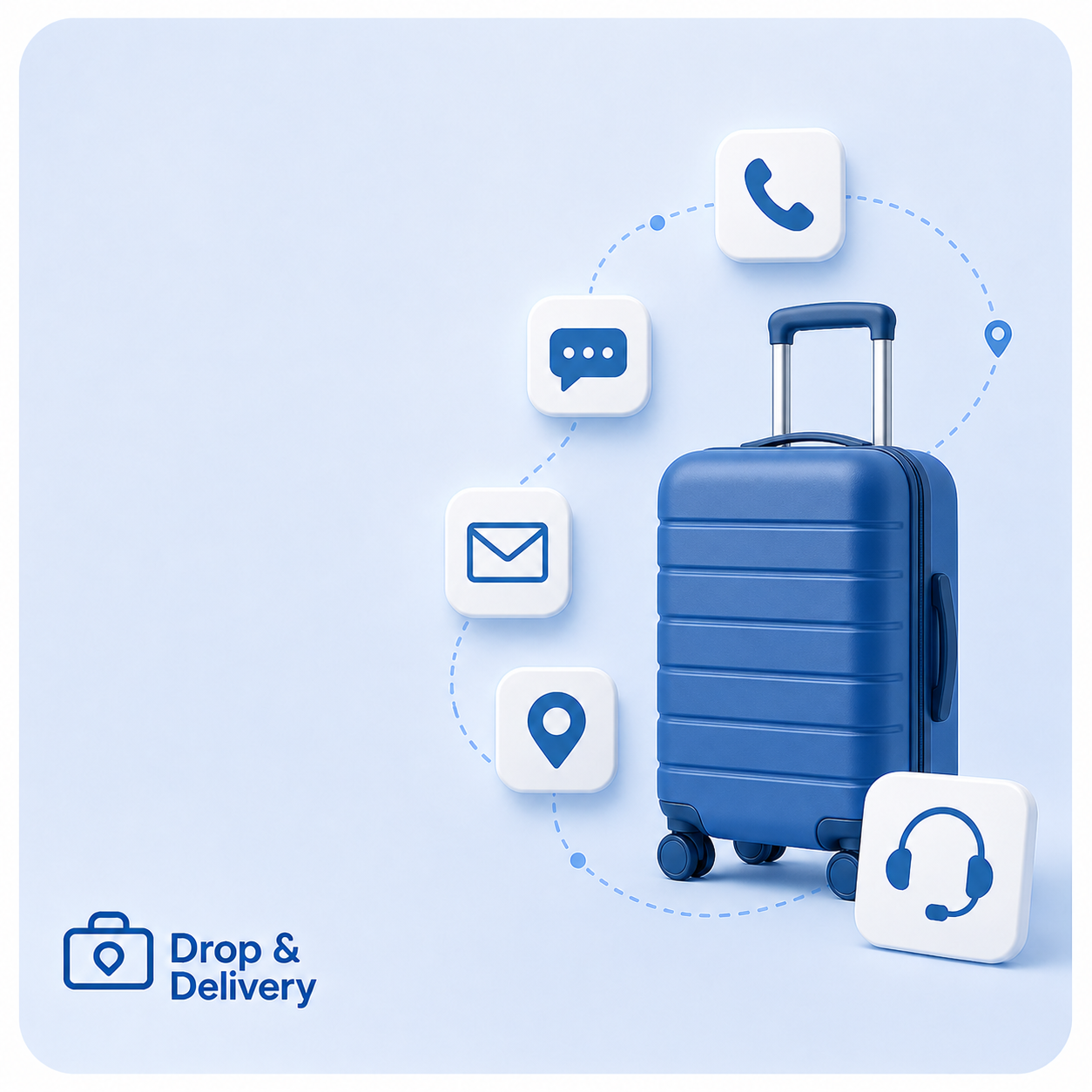 Drop & Delivery — доставка и хранение багажа в Москве